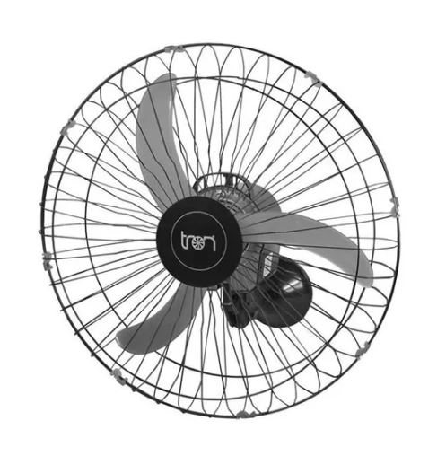 Ventilador Oscilante Parede BIV 60CM C1 AT Preto 140W Marca Tron